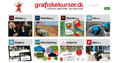 Desktop Screenshot of grafiskekurser.dk